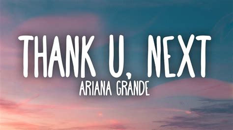 thank you lyrics|thank you lyrics ariana grande.